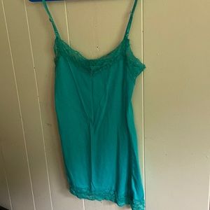 Deb New Lacey top. Lace on bottom hem too